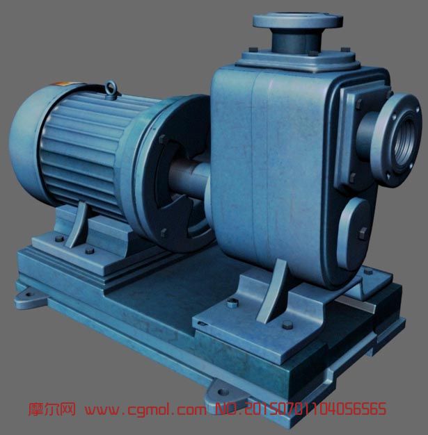 水泵3D模型 免费下载优质机械工具与暖通设备资源