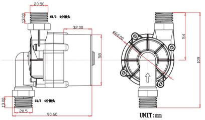 三相无刷直流增压水泵 高效环保的工业与家用优选方案